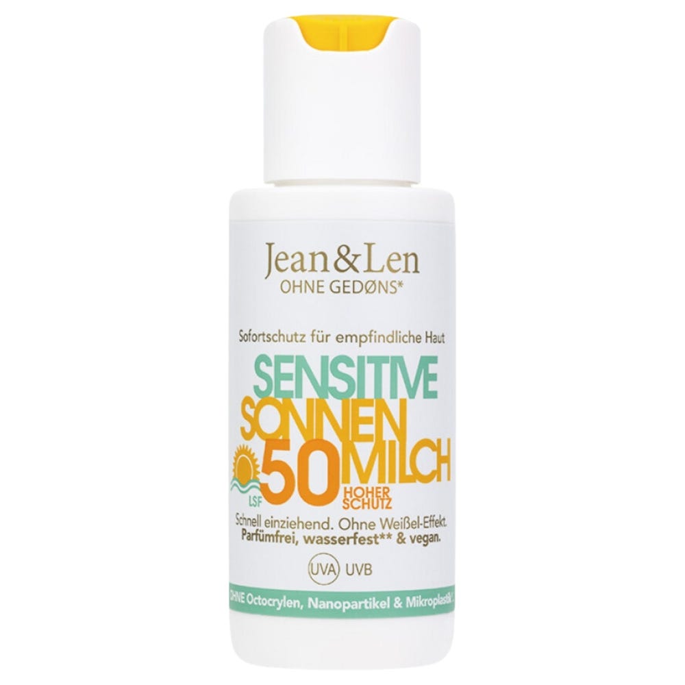 Jean & Len Sensitive Sonnenmilch LSF50 50 ml