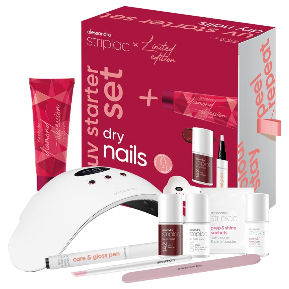 Alessandro Striplac UV Starter Set Winter Edition Dry Nails