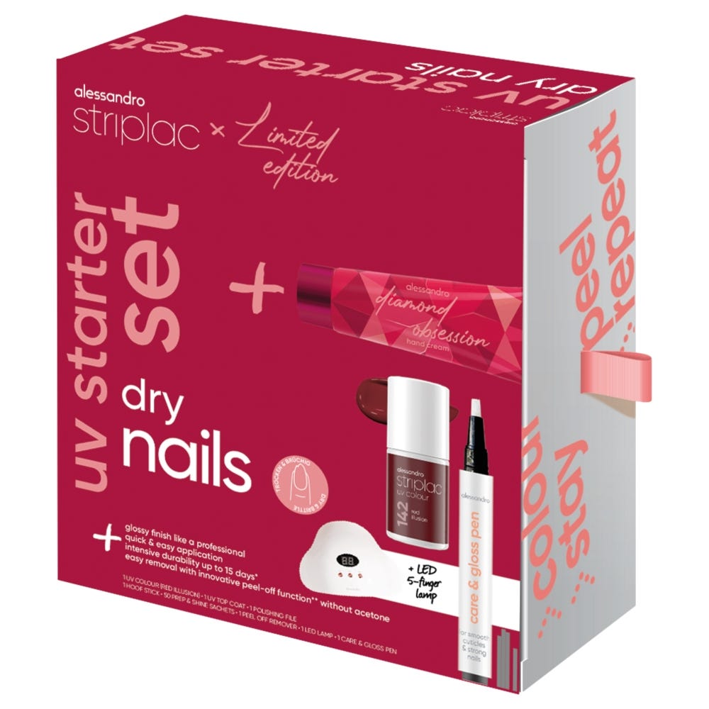 Alessandro Striplac UV Starter Set Winter Edition Dry Nails