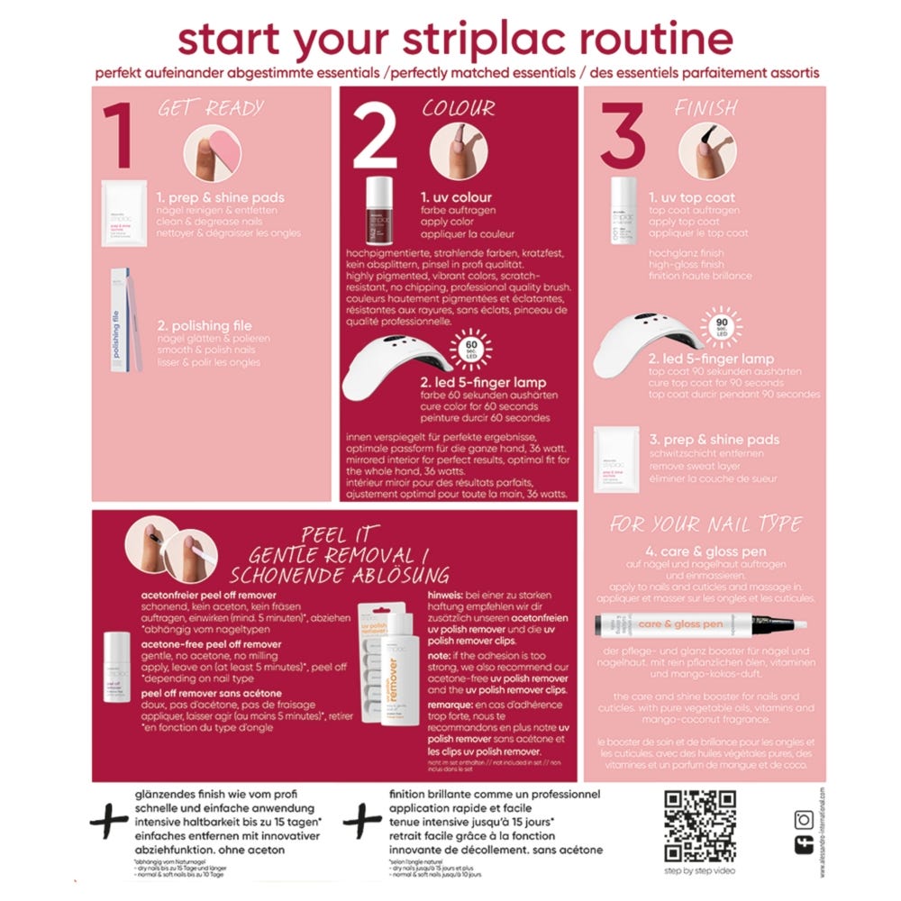 Alessandro Striplac UV Starter Set Winter Edition Dry Nails