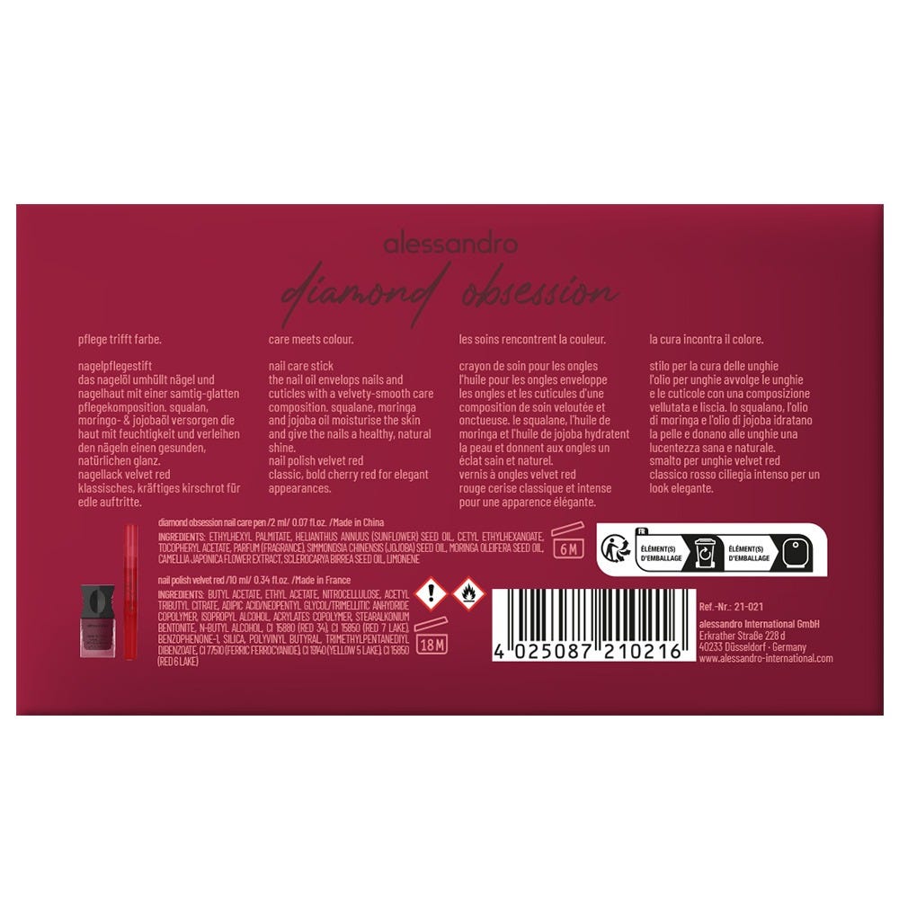 alessandro Diamond Obsession Colour & Care Set