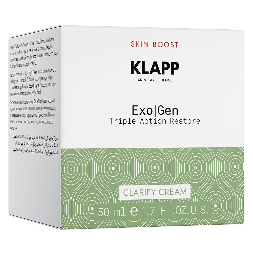 Klapp Exo|Gen Triple Action Restore Clarify Cream 50 ml