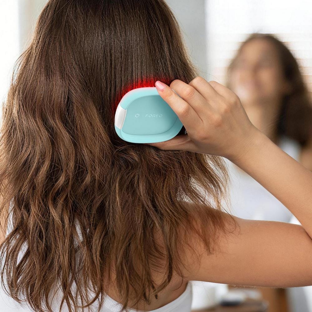 FOREO FLIP™ LED  Hairbrush Arctic Blue