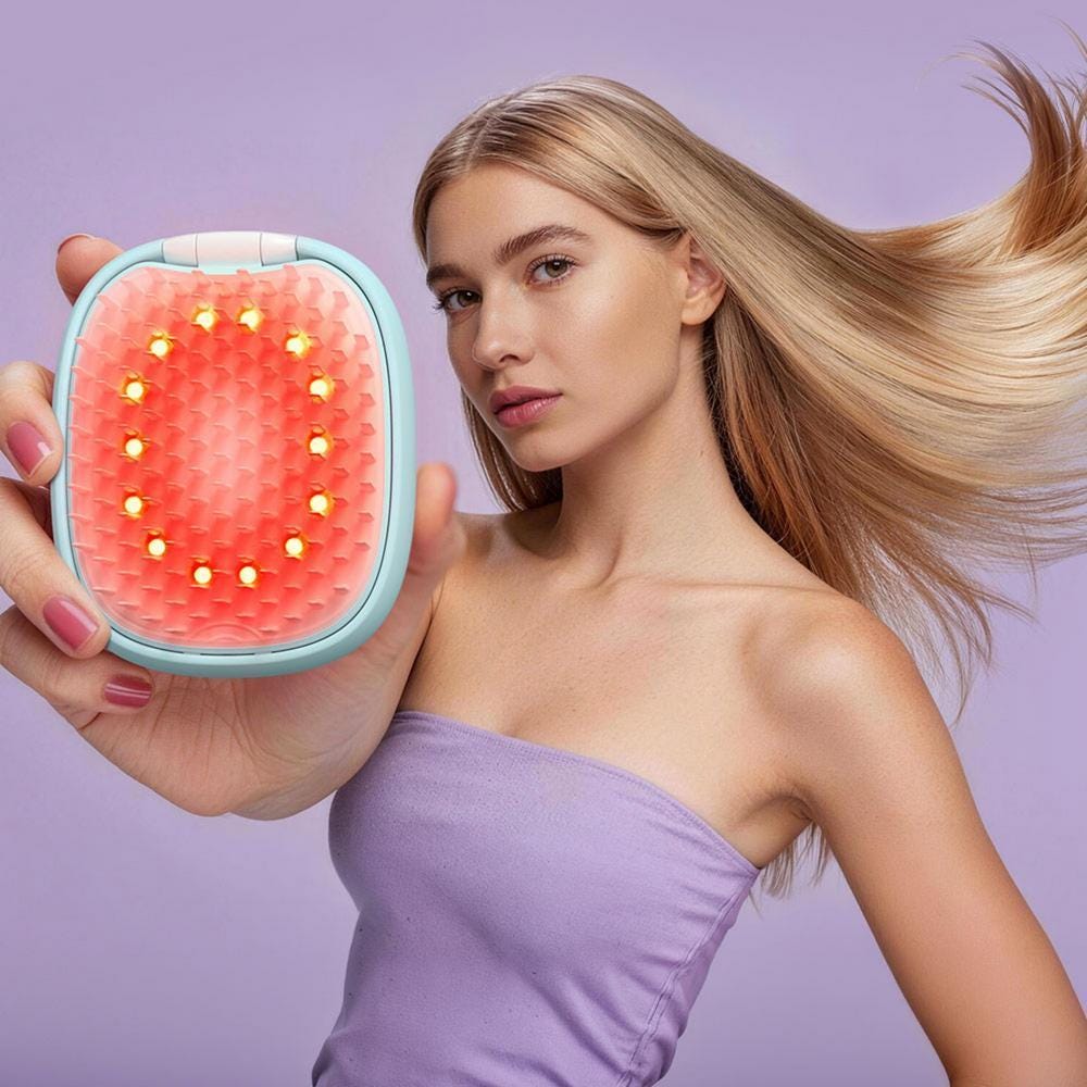 FOREO FLIP™ LED  Hairbrush Arctic Blue