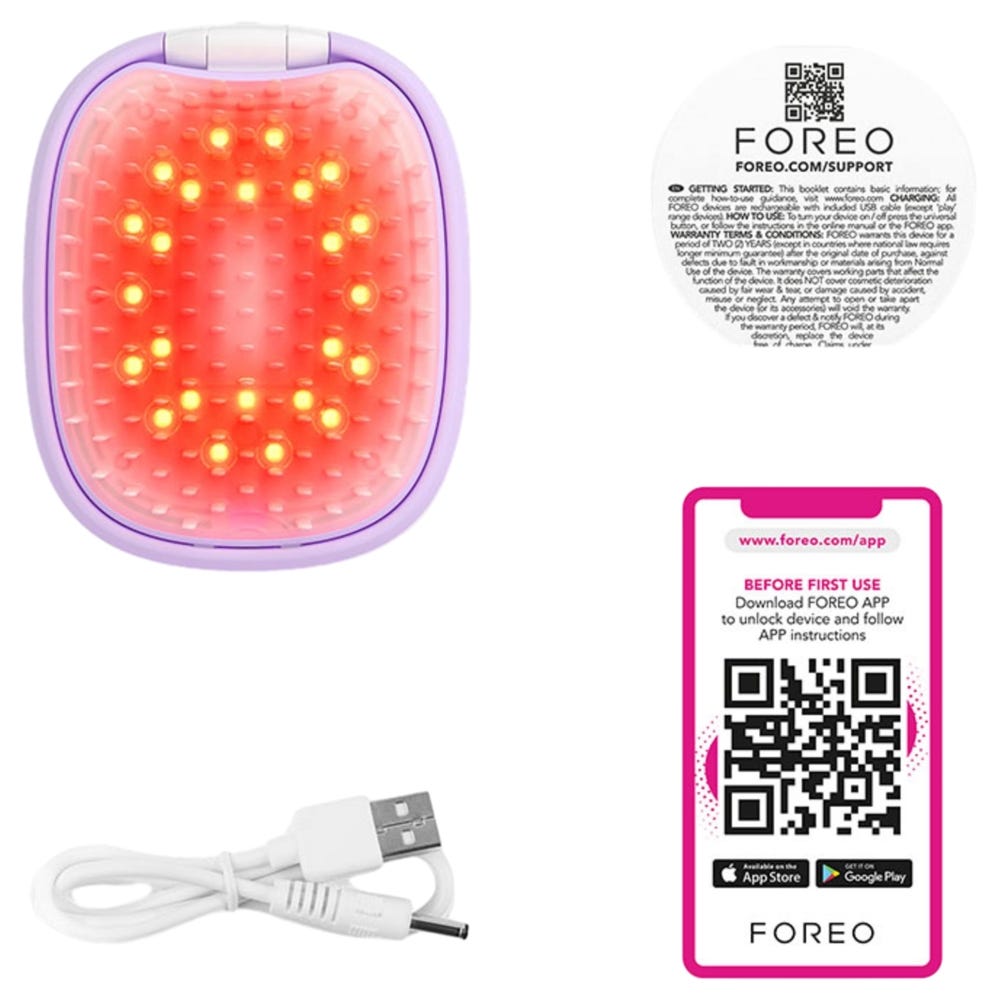 FOREO FLIP™ plus LED Detangling Hairbrush