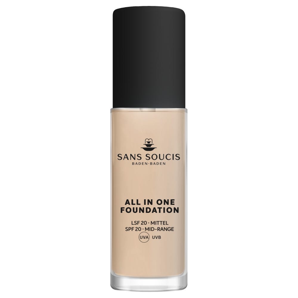 Sans Soucis All in One Foundation 01 Soft Porcelain 30 ml