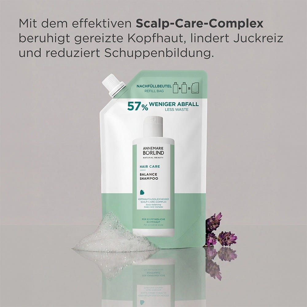 ANNEMARIE BÖRLIND HAIR CARE NACHFÜLLBEUTEL Balance Shampoo 500 ml