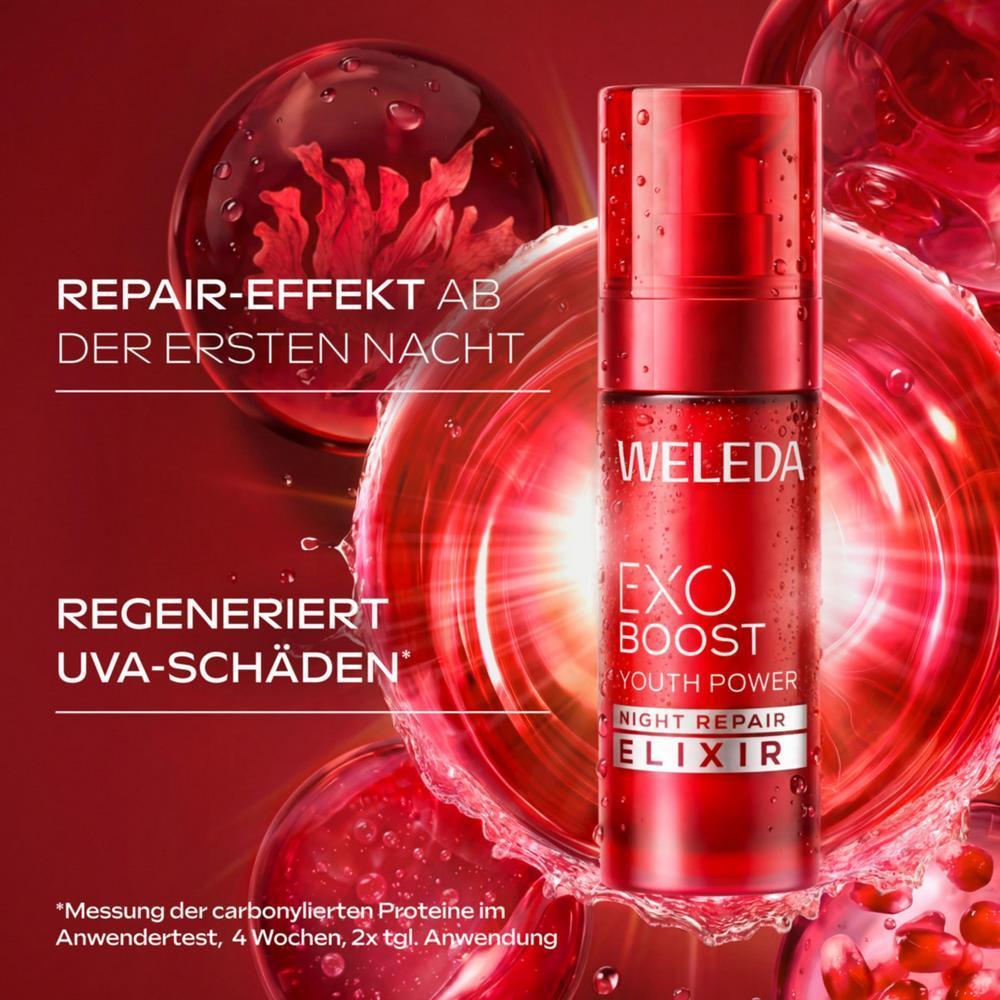 Weleda Night Exo Boost Youth Power Repair Elixier Granatapfel 30 ml