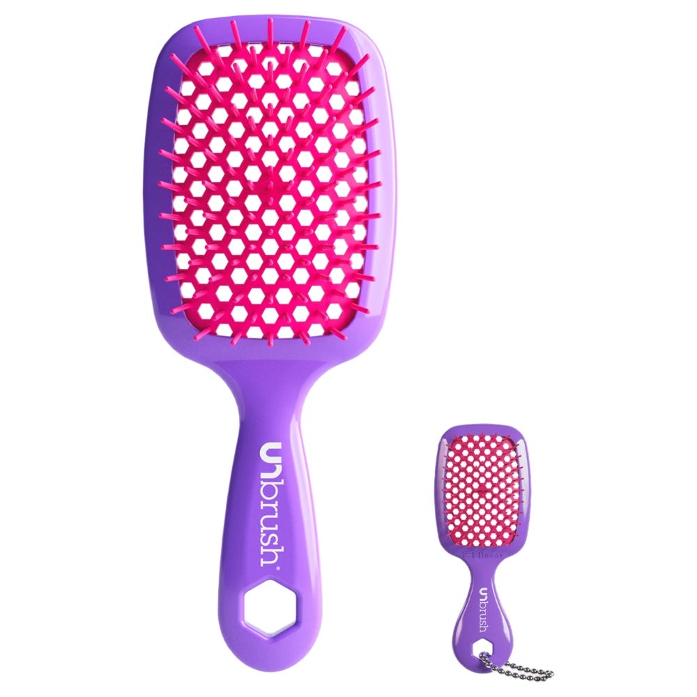 UNbrush and Super Mini Set Neon Purple