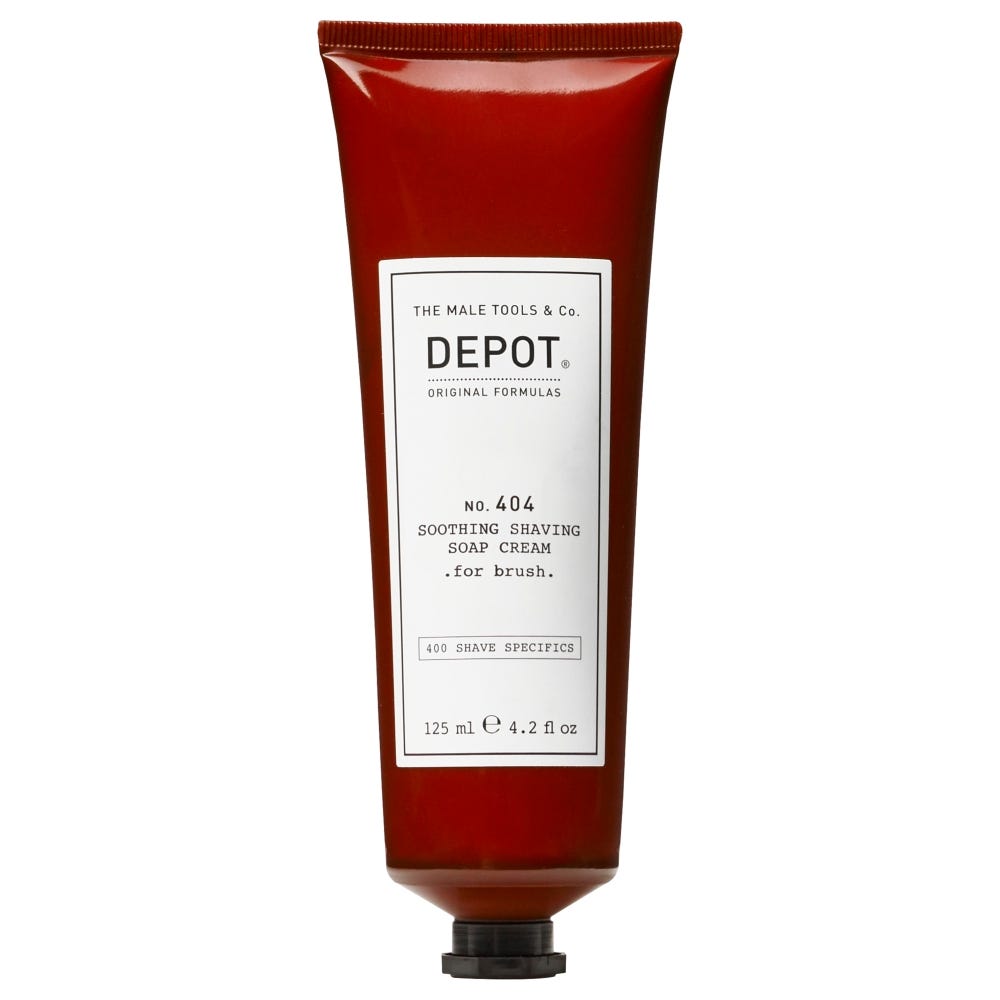 DEPOT 404 Soothing Shaving Soap Cream for brush 125 ml