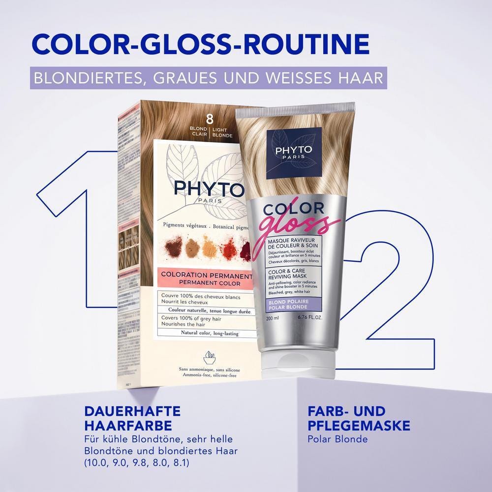 Phyto Paris Color Gloss Polar Blond 200 ml