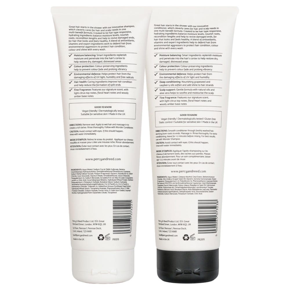 Percy & Reed Wonder Shampoo & Conditioner