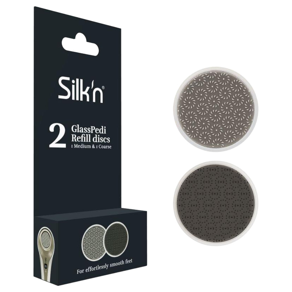 Silk'n GlassPedi Ersatzscheiben Medium & 2stk