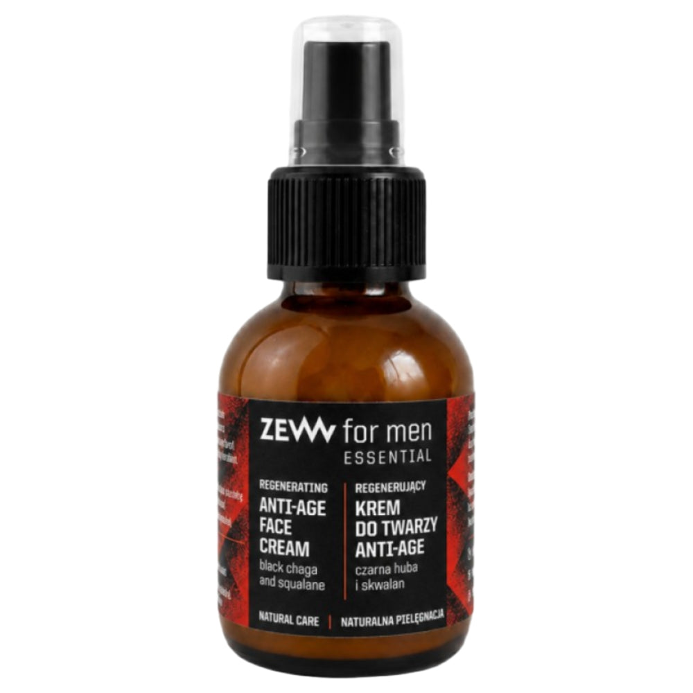 ZEW for Men Anti-Age Face Cream Essential black chaga 50 ml