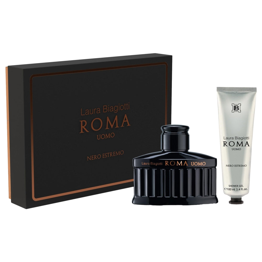 Laura Biagiotti Roma Uomo Nero Estremo Set