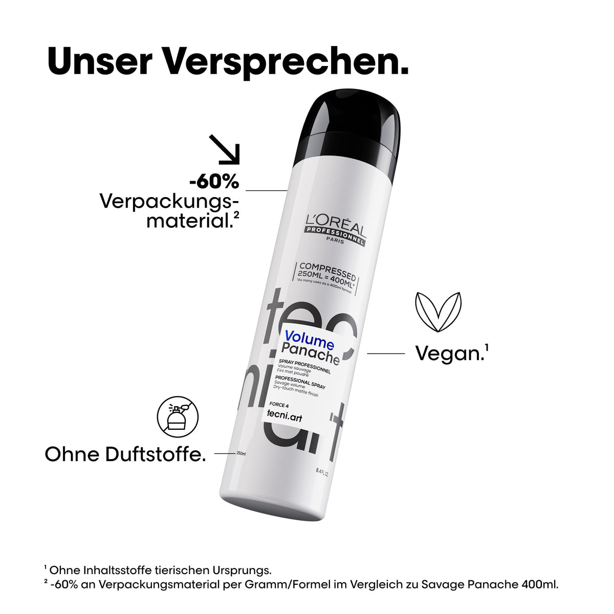 L'Oréal Professionnel Paris Tecni.Art Pure Savage Panache Styling-Spray 250 ml