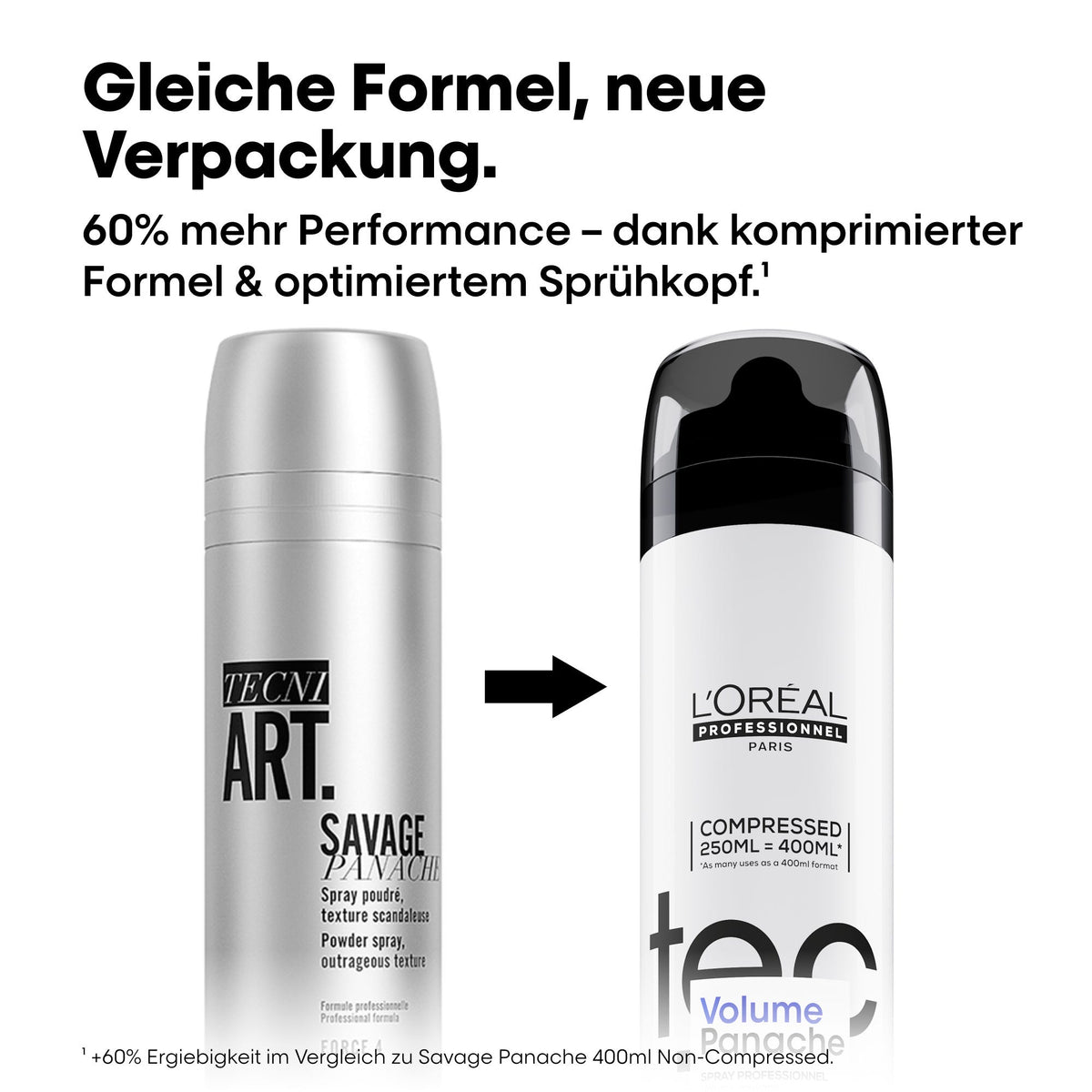 L'Oréal Professionnel Paris Tecni.Art Pure Savage Panache Styling-Spray 250 ml