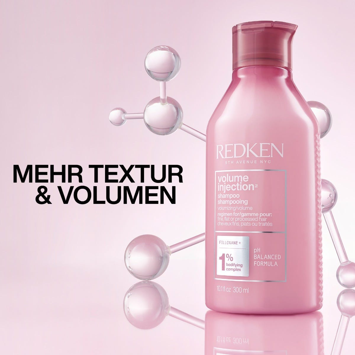 Redken Volume Injection Shampoo 300 ml