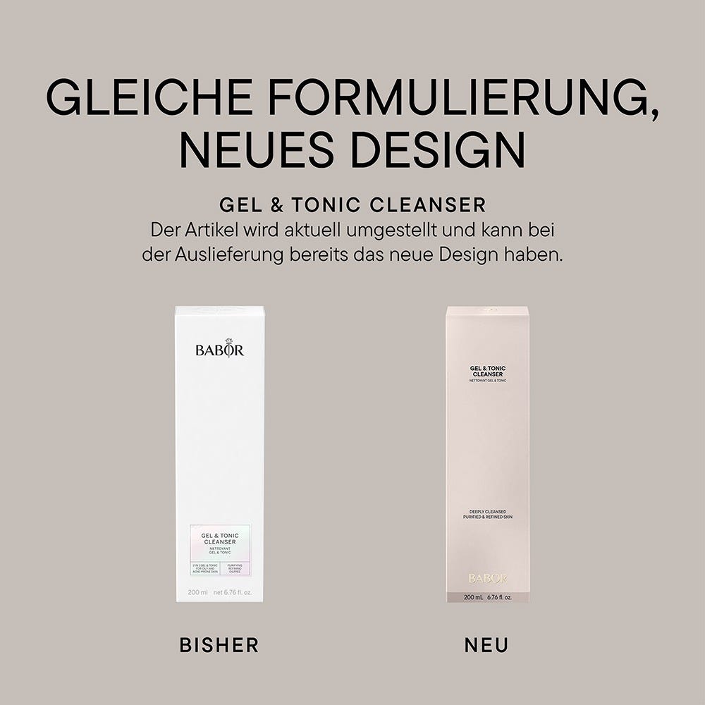 BABOR Gel & Tonic Cleanser 200 ml