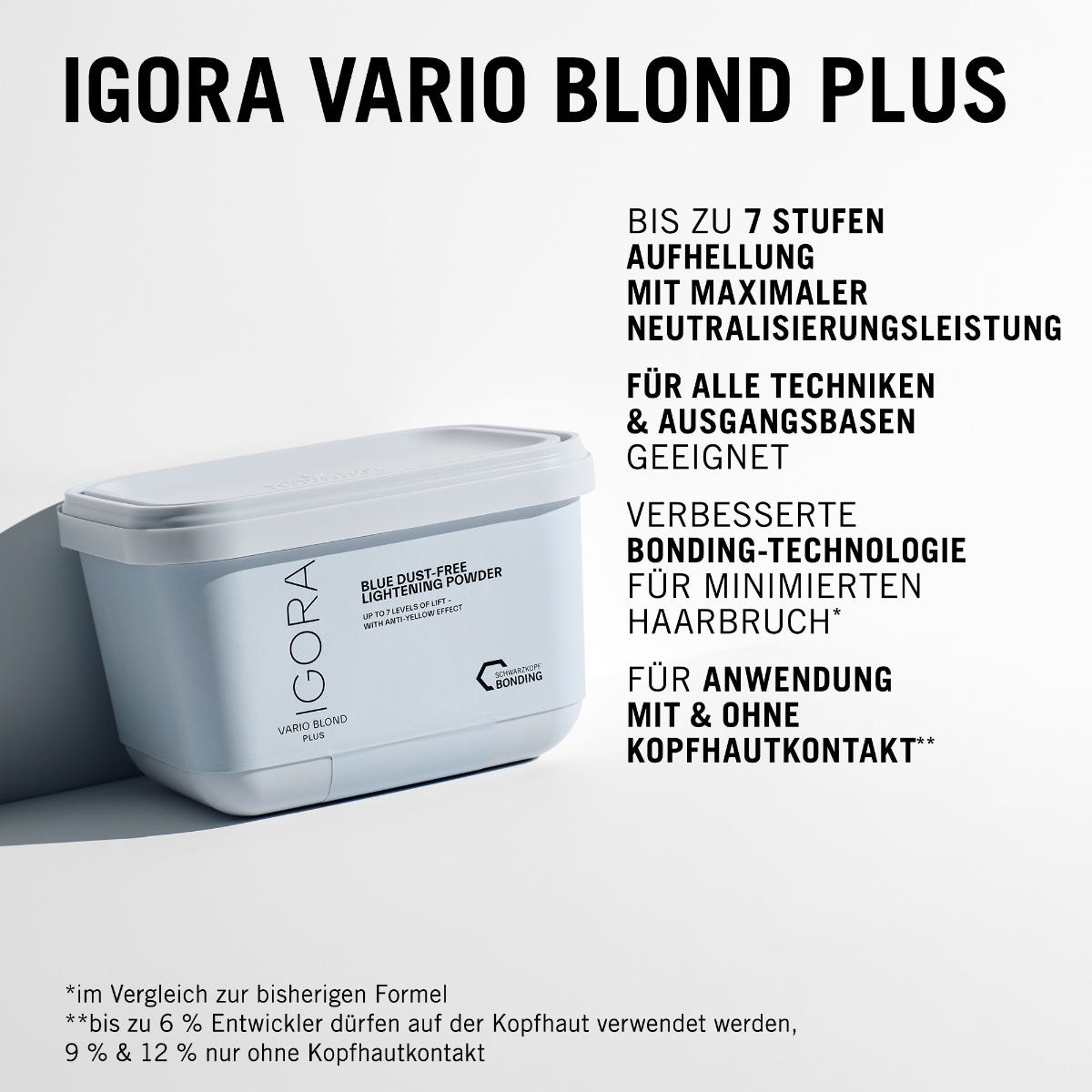 Schwarzkopf Igora Vario Blond Plus Powde 450 g 