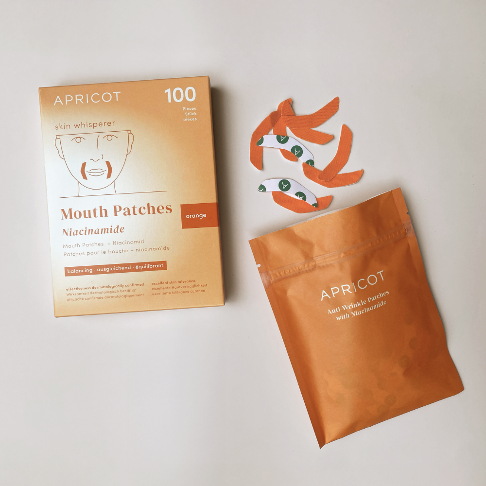 APRICOT Mund Patches mit Niacinamide