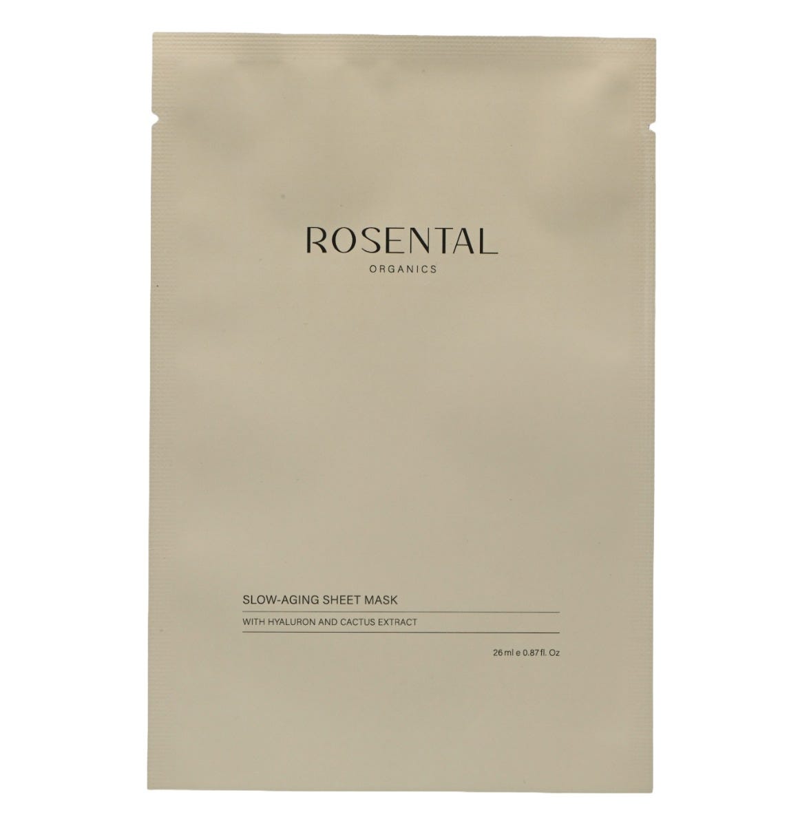 Rosental Organics Slow-Aging Sheet Mask 25 ml