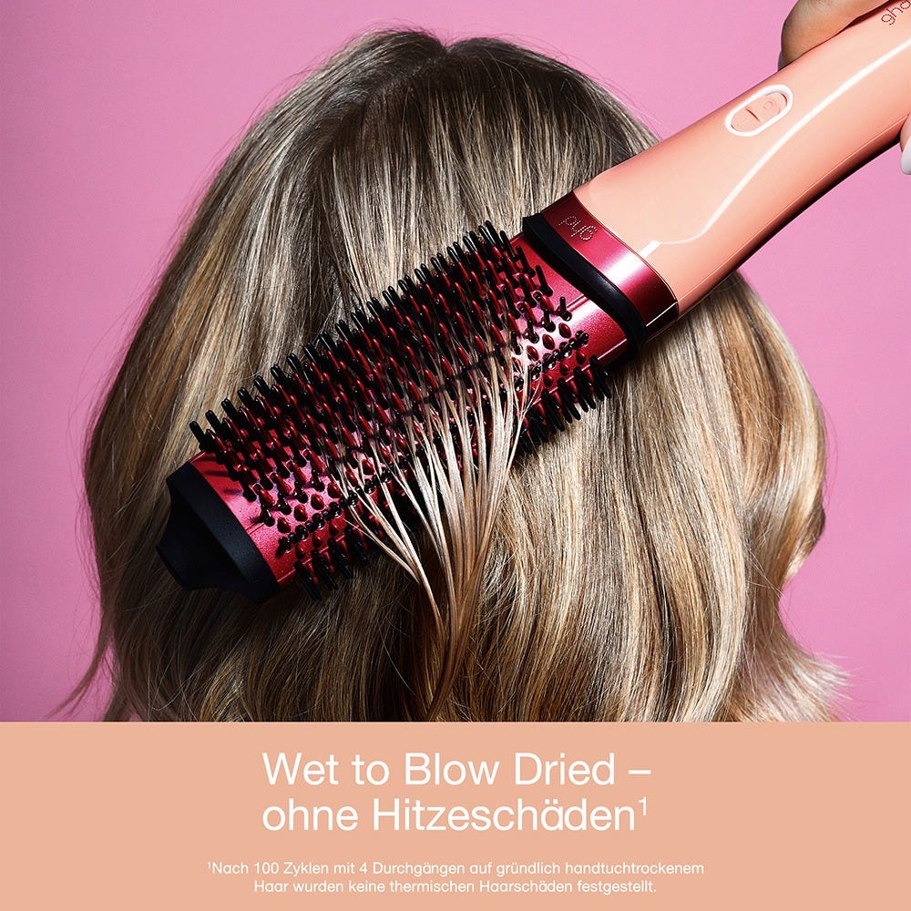 ghd duet blowdry Hair Dryer Brush Sunkissed Peach 