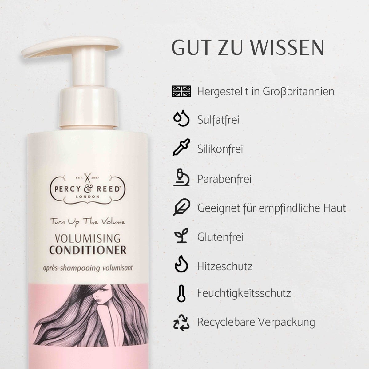 PERCY & REED TURN UP THE VOLUME Conditioner 250 ml
