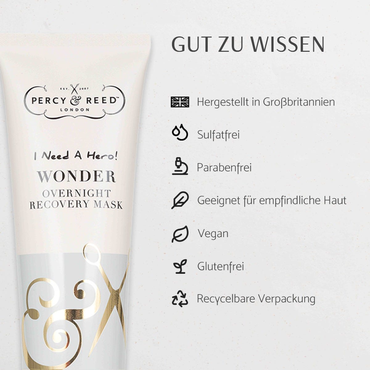 PERCY & REED I NEED A HERO! Wonder Overnight Mask 150 ml