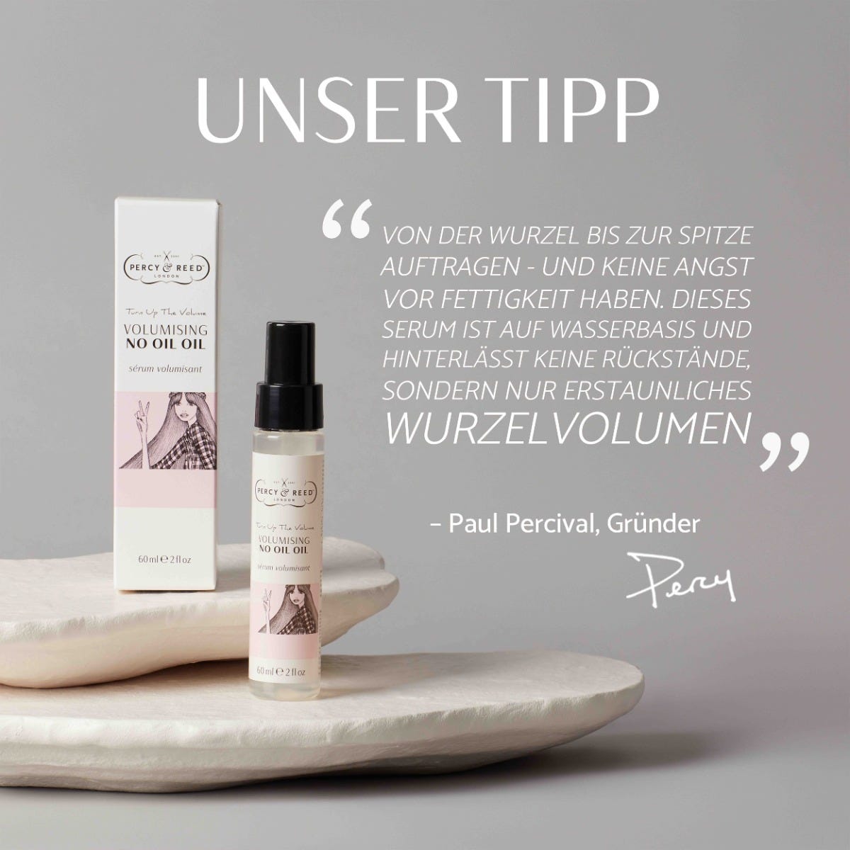 PERCY & REED TURN UP THE VOLUME NO Oil Oil 60 ml
