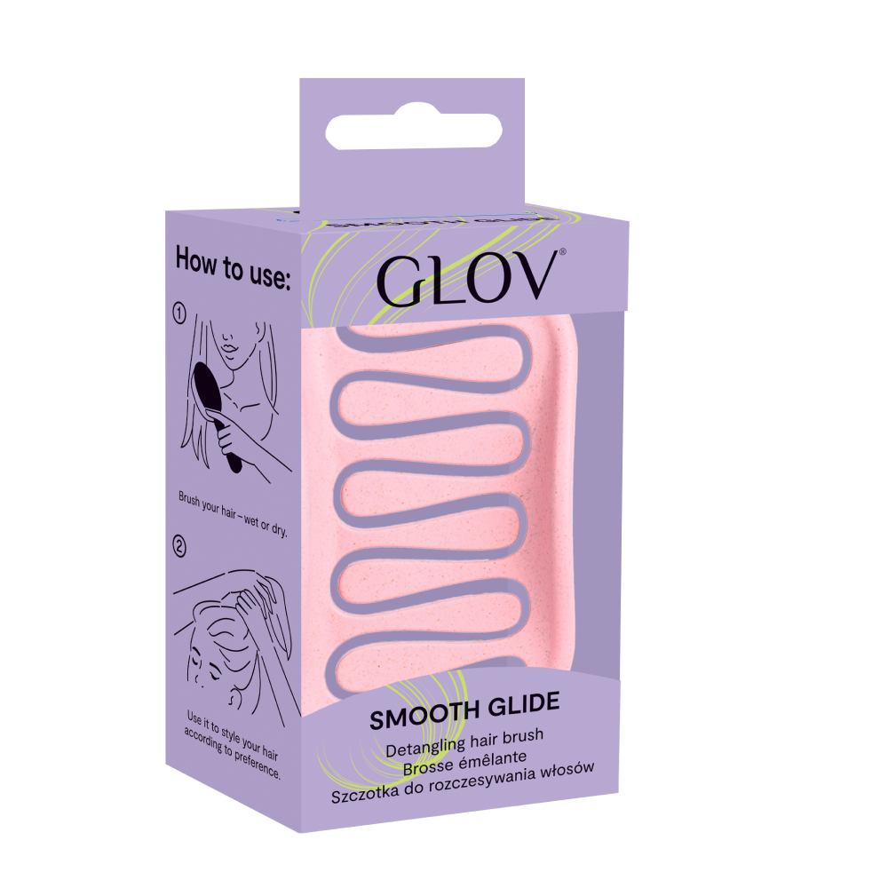 GLOV SMOOTH GLIDE - Detangling Hair Brush