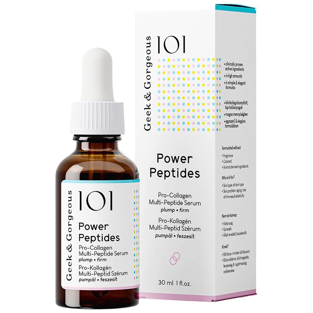 Geek & Gorgeous Power Peptides 30 ml