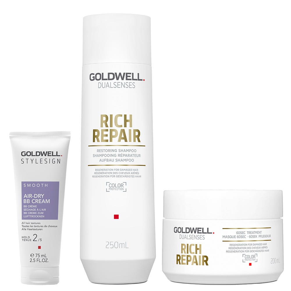 Goldwell Dualsenses & Stylesign Rich Repair Bundle