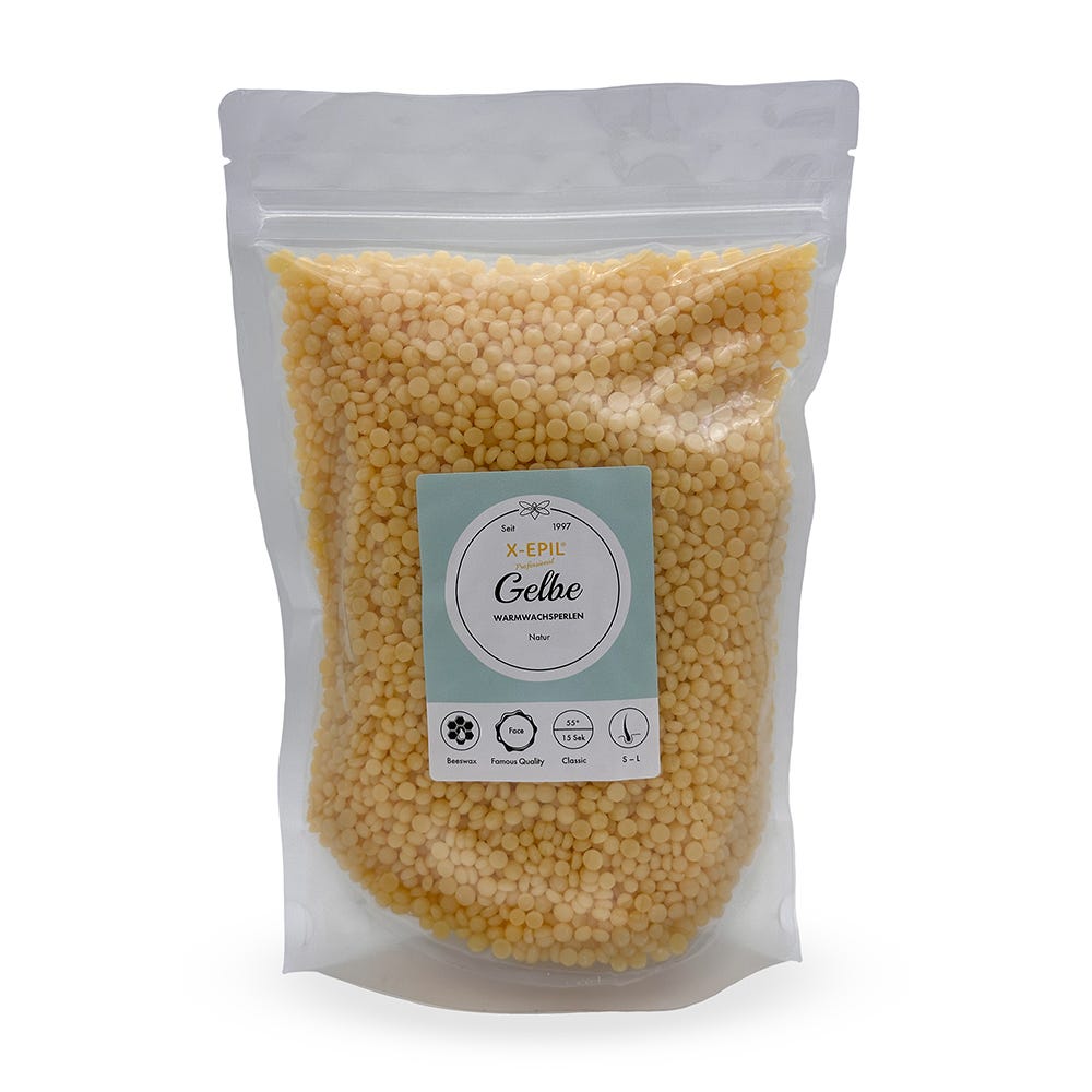 X-EPIL Warmwachs gelbe Perlen 500 g