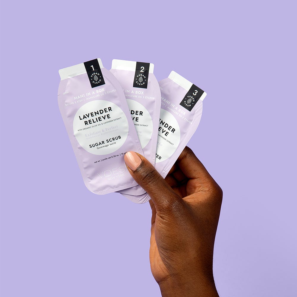 VOESH Mani Moments - Lavender Relieve Set