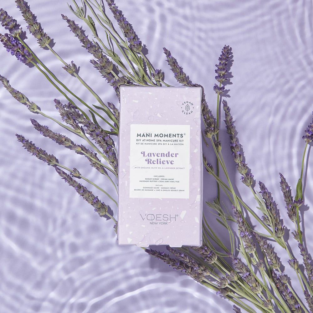 VOESH Mani Moments - Lavender Relieve Set