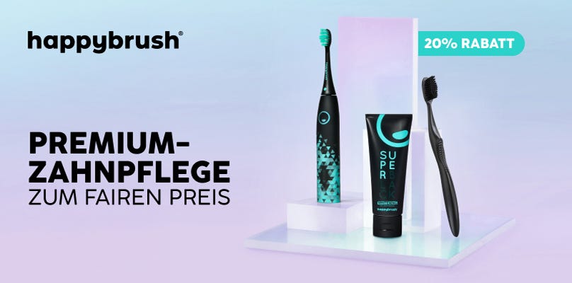 Happybrush 20 Prozent