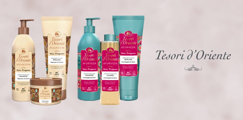 Neu: Tesori d'Oriente Haarpflege