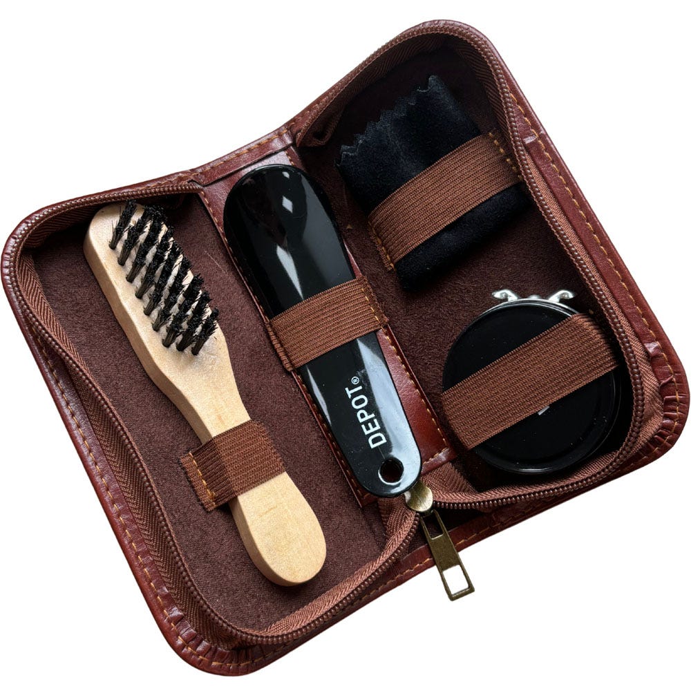 DEPOT Travel & Shoe Shining Kit gratis