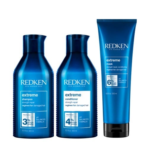 Redken Extreme Set Shampoo, Conditioner & Haarmaske