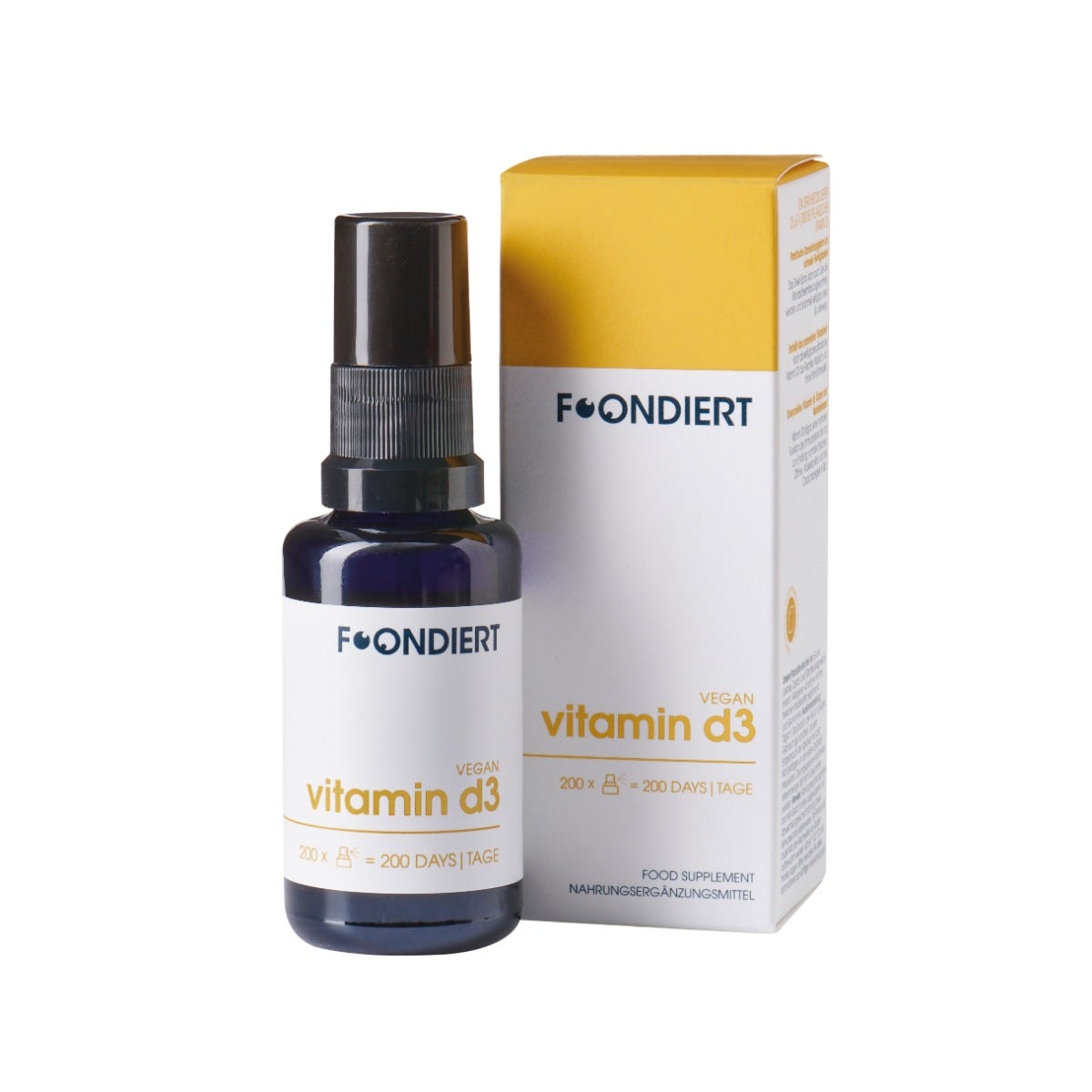 Foondiert Vegan Vitamin D3 Spray 30 ml