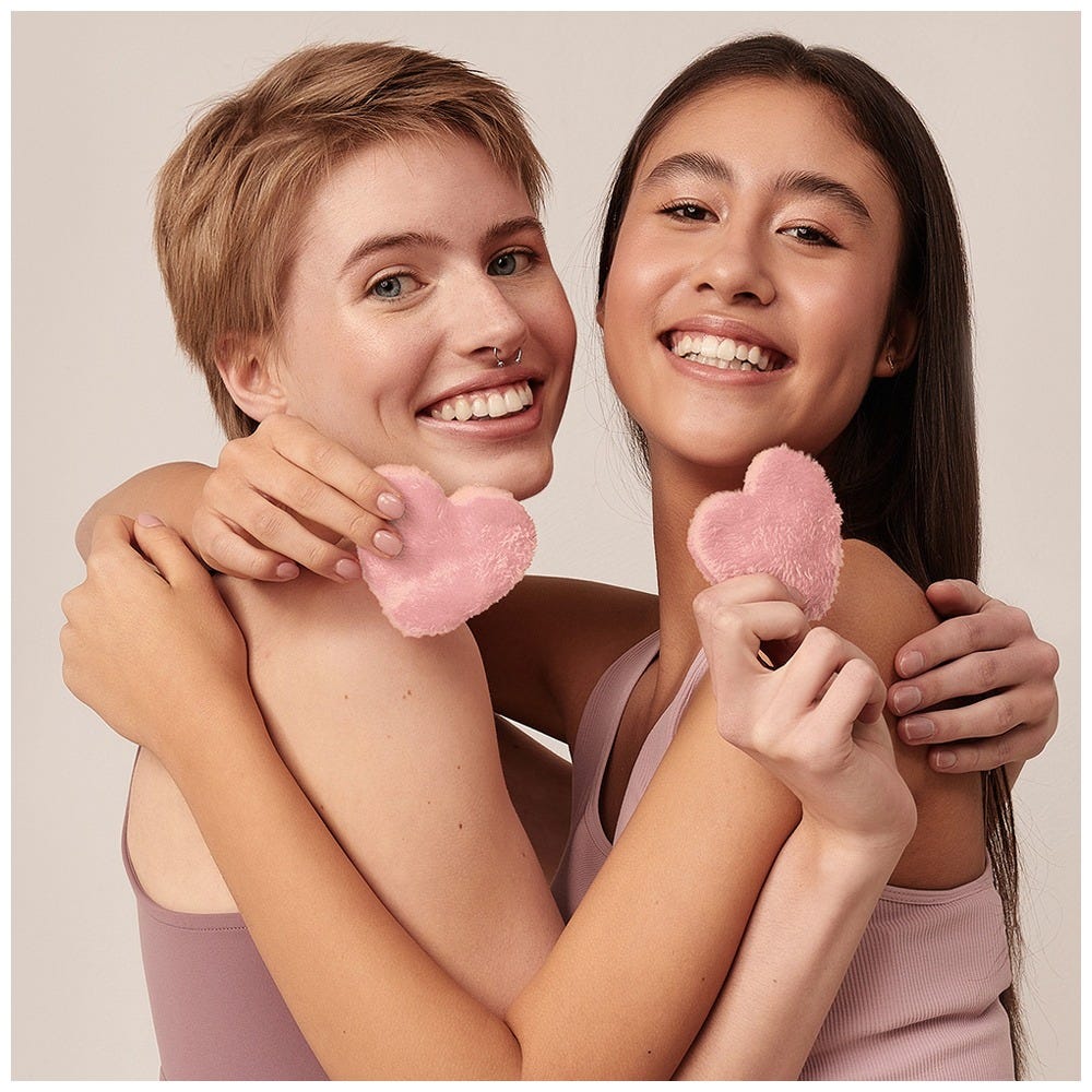 GLOV Heart Pads Reusable Makeup Remover 5 Stück