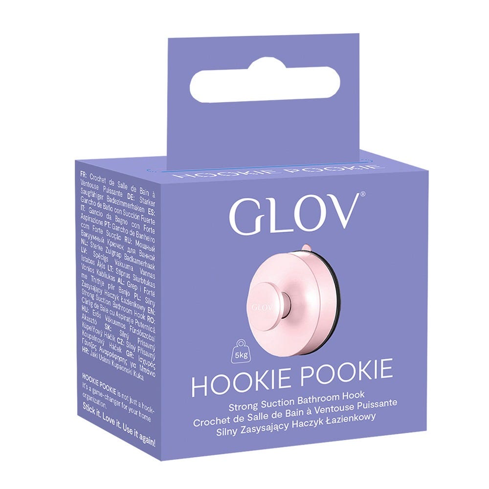 GLOV HOOKIE POOKIE - Strong Suction Bathroom Hook