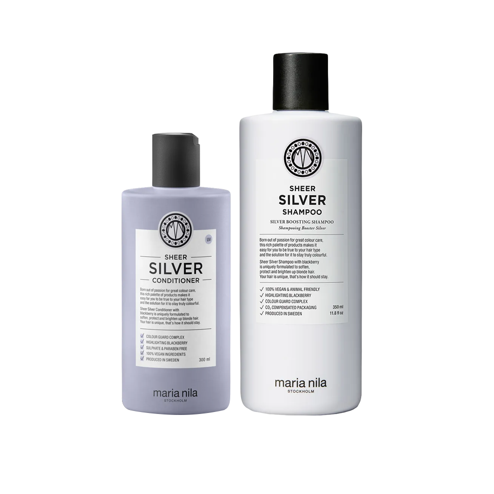 Maria Nila Sheer Silver Bundle