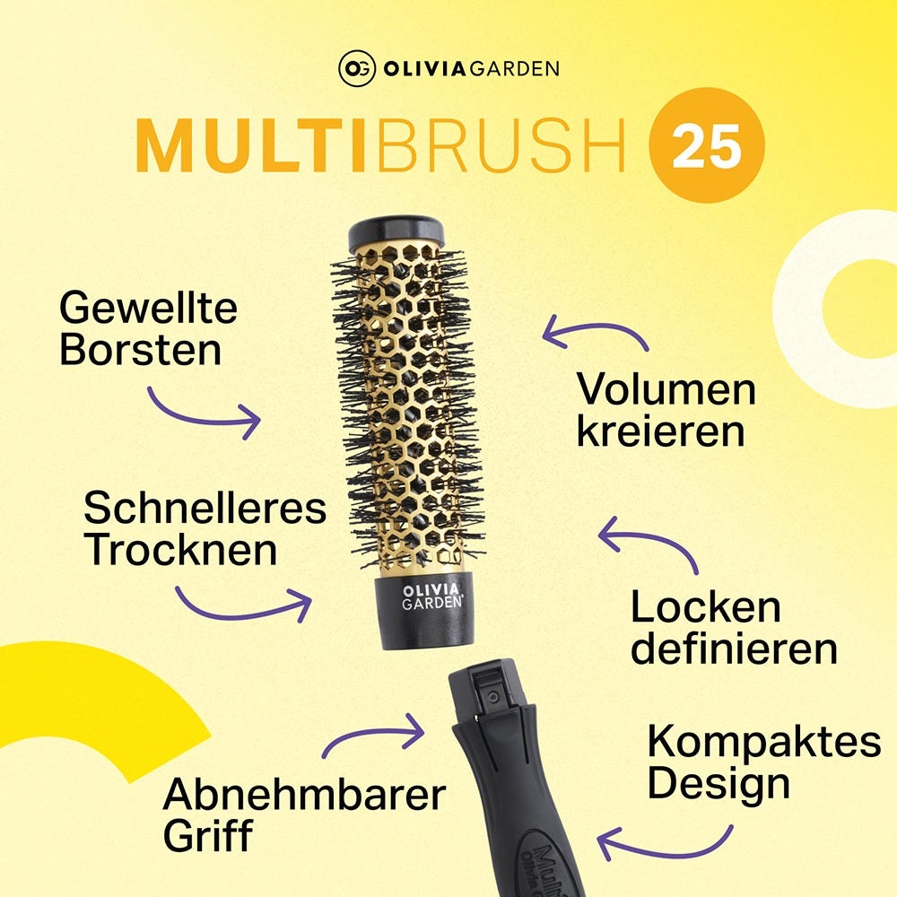 Olivia Garden MultiBrush Curlers Kit 25