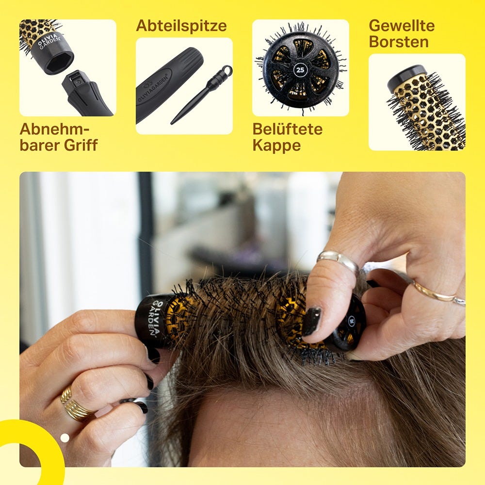 Olivia Garden MultiBrush Curlers Kit 25