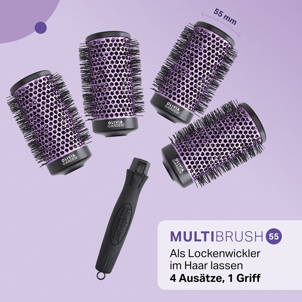 Olivia Garden MultiBrush Curlers Kit 55