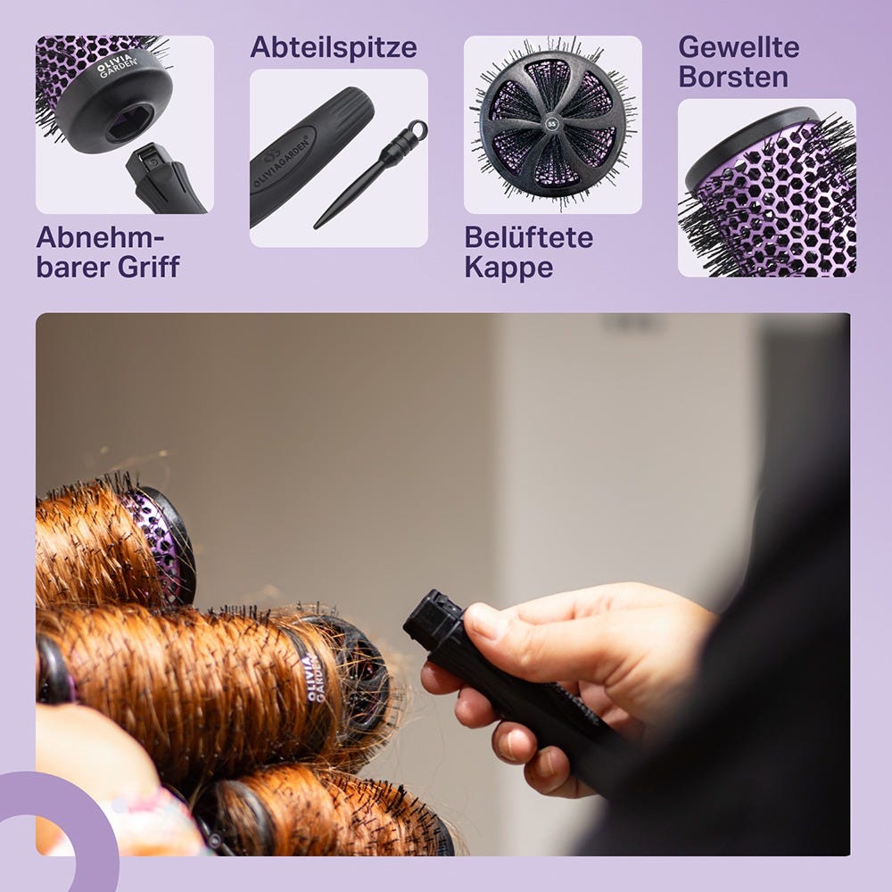 Olivia Garden MultiBrush Curlers Kit 55