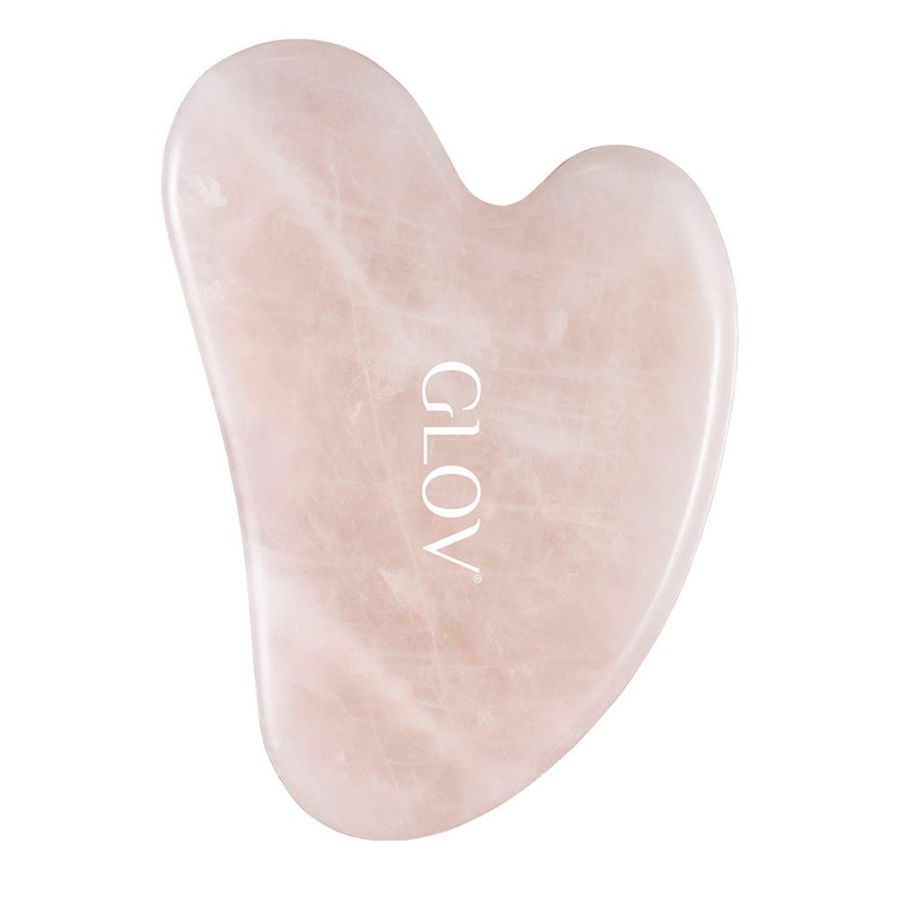 GLOV Pink Quartz Gua Sha Stone