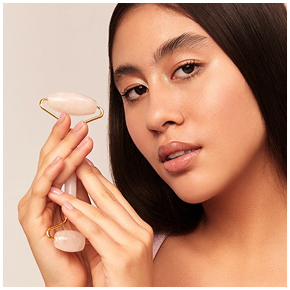 GLOV Pink Quartz Facial Roller